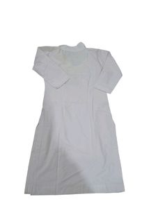 Straight Pure Cotton Kurta With Elastic Salwar