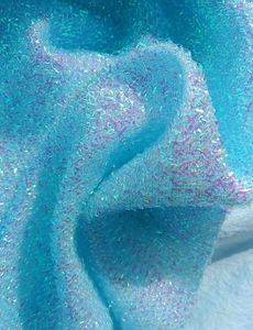 2 Mtr Sparkling Blue Fabric Piece