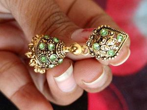 Polki Mehndi Special Jhumki