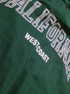 dark green hoodie
