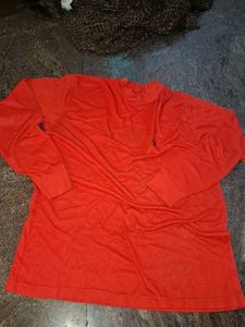 Red Long Sleeve T-Shirt