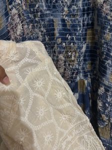 Floral Summer Dress &amp; Lace Cover Coat Set