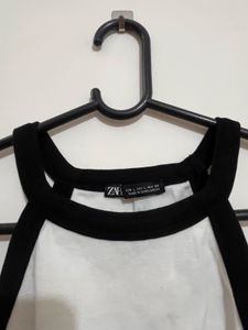 Zara Black &amp; White Tank Top