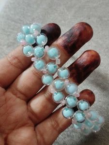 Blue Beaded Bracelet