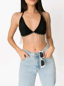 rhinestone bralette