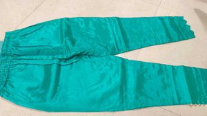 Beautiful Teal Salwar Suit Gold Embellishment