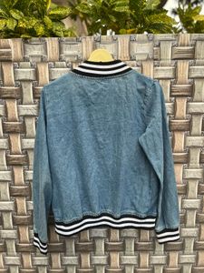 Denim Bomber Jacket