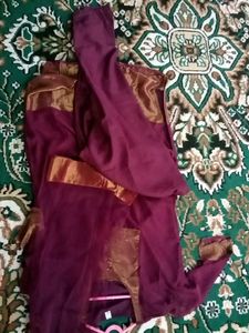 New Unused Kurti Plazzo Dupatta Set