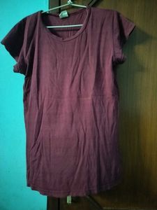 Basic Maroon T-Shirt
