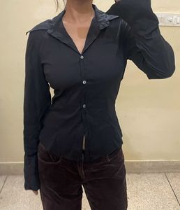 Chic Red + black Fitted Tops(Combo)