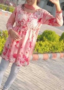 Beautiful Pink Floral Top