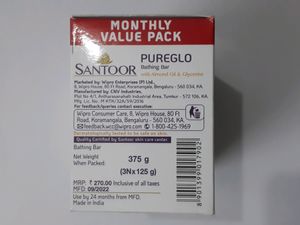 Santoor Soap Pack Of 3