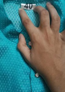 Men's Green Kurta