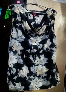 Chic Floral Sleeveless Top