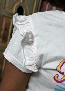 Palm Springs Graphic Tee with Ruffle Shorts
