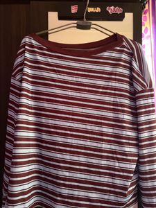 Striped Long Sleeve Top