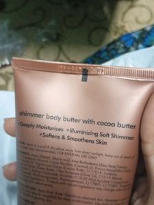 I'm Back Caffeine Shimmer Body Butter