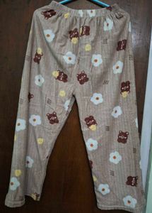 Cute Bear Print Pajama Pants