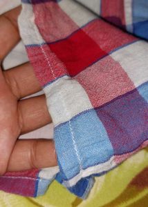 Checked Romper for Girls