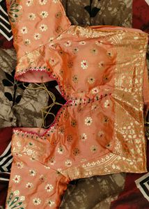 Banarasi style heavy printed lehnga set
