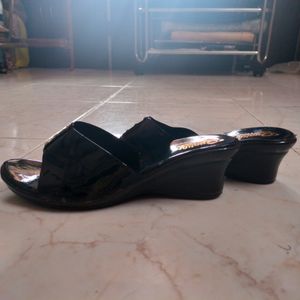 FANCY PARTY WEAR HEELS (BLACK AND GREY)(TWO COMBO)