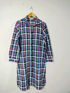 Multicolour Checked Dresses (Women's)