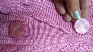 Pink Embroidery Cardigan 😍
