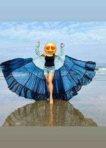 Flowy Ruffle Gown