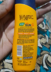 Anti-tan Sunscreen Lotion