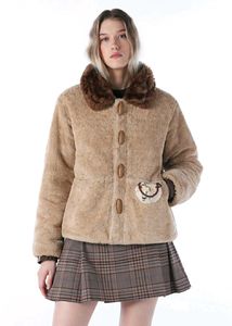 Vintage Faux Fur Winter Coat for Kids – Warm &amp; Sty
