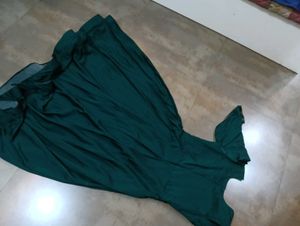 Elegant Green Ethnic Gown