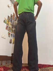 Dark Wash Straight Leg Jeans