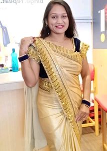 Designar Saree With Stitch Blouse