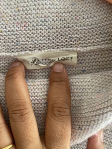 Cozy Cowl Neck Imported Warm Knit Sweater
