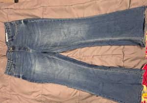 Women's Blue Flare Jeans
