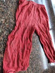 Red Girls pant rs r