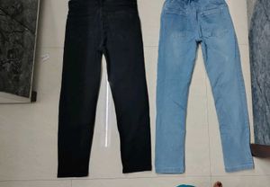 Classic Denim Jeans - Black & Blue