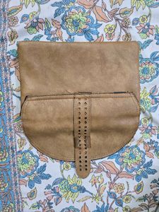 Stylish Tan Faux Leather Wallet