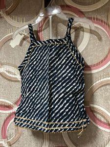 Stylish Ethnic Crop Top