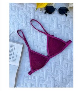 Magenta Bikini Top