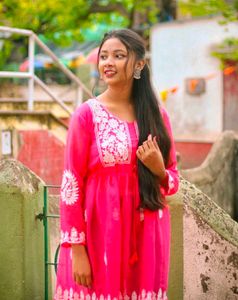 Short Kurti with Embroidery