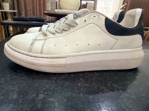 Alexander McQueen White Sneakers