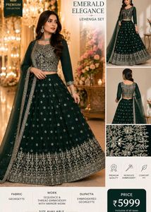Premium heavy Designer Lehenga set
