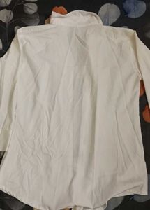 Classic White Button-Down Shirt