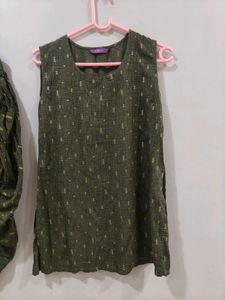 Libas Women Kurta Dhoti Pant And Ethnic Jacket