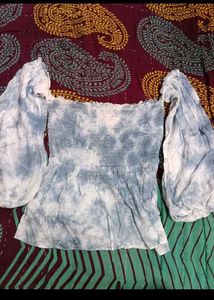 combo tops and Jean's Stylish Off-Shoulder Top &amp; J