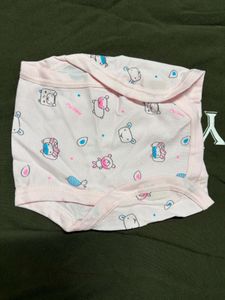 Cute Baby Pink Bear Print Top