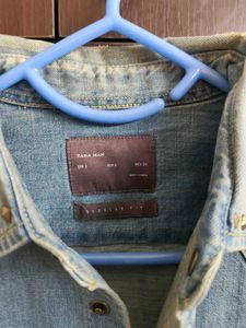 Zara Man Denim Shirt