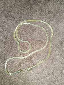 Elegant gold covering chain without dollar