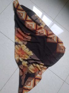 Floral Print Scarf
